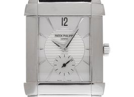 Patek Philippe Gondolo 5111G-001 (2006) - Silver dial 30 mm White Gold case