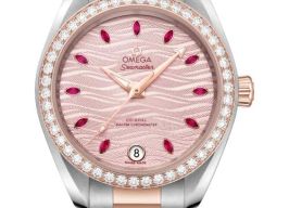Omega Seamaster Aqua Terra 220.25.34.20.60.001 (2026) - Roze wijzerplaat 34mm Staal