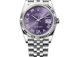 Rolex Datejust 36 126234 (2025) - Paars wijzerplaat 36mm Staal