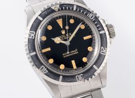 Rolex Submariner No Date 5513 (1966) - Zwart wijzerplaat 40mm Staal