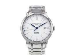 Baume & Mercier Classima M0A10273 (2025) - Zilver wijzerplaat 40mm Staal