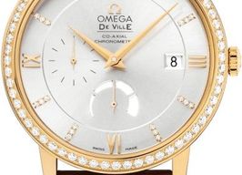 Omega De Ville Prestige 424.58.40.21.52.001 (2024) - White dial 39 mm Yellow Gold case