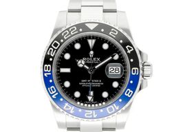 Rolex GMT-Master II 116710BLNR (2019) - Zwart wijzerplaat 40mm Staal