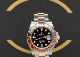 Rolex GMT-Master II 126711CHNR (2022) - Black dial 40 mm Gold/Steel case