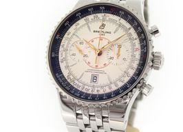 Breitling Montbrillant Légende A23340 (Onbekend (willekeurig serienummer)) - Wit wijzerplaat 47mm Staal