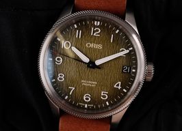 Oris ProPilot X 0175177614187 (Onbekend (willekeurig serienummer)) - Groen wijzerplaat 41mm Staal