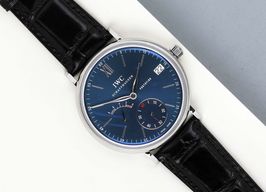 IWC Portofino Hand-Wound IW510106 (2016) - Blue dial 45 mm Steel case