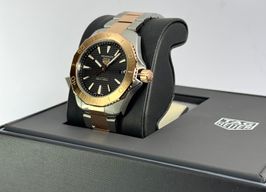 TAG Heuer Aquaracer WBP1121.BB0003 (2025) - Black dial 40 mm Gold/Steel case