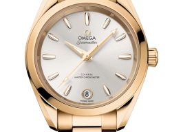Omega Seamaster Aqua Terra 220.50.34.20.02.001 (2026) - Zilver wijzerplaat 34mm Geelgoud