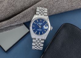 Rolex Oyster Perpetual Date 1500 (1969) - Blue dial 34 mm Steel case