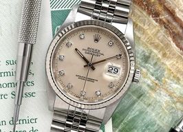 Rolex Datejust 36 16234G (1988) - Silver dial 36 mm Steel case