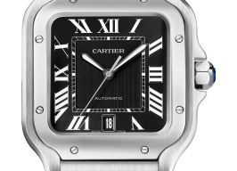 Cartier Santos WSSA0096 (2026) - Black dial Unknown Steel case