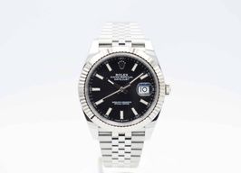 Rolex Datejust 41 126334 (2024) - Zwart wijzerplaat 41mm Staal