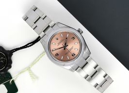 Rolex Oyster Perpetual 31 177200 (2008) - Pink dial 31 mm Steel case