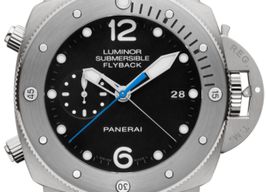 Panerai Luminor Submersible 1950 3 Days Automatic PAM00614 (2022) - Black dial 47 mm Titanium case