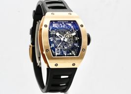 Richard Mille RM 010 RM010 (Onbekend (willekeurig serienummer)) - Transparant wijzerplaat 40mm Roségoud