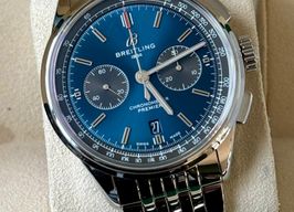 Breitling Premier AB0118A61C1A1 (2024) - Blauw wijzerplaat 42mm Staal