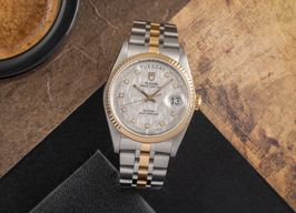 Tudor Prince Date 76213 (Unknown (random serial)) - 36 mm Gold/Steel case