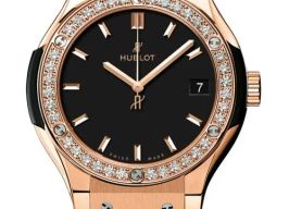 Hublot Classic Fusion Quartz 581.OX.1480.RX.1104 (2026) - Black dial 33 mm Rose Gold case