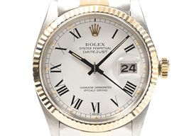 Rolex Datejust 36 16013 (1980) - White dial 36 mm Gold/Steel case