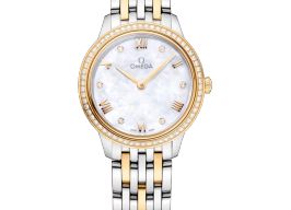 Omega De Ville Prestige 434.25.28.60.55.001 (2026) - White dial 28 mm Gold/Steel case