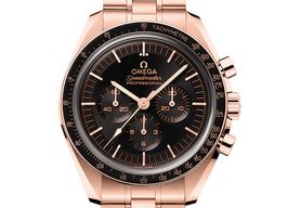 Omega Speedmaster Professional Moonwatch 310.60.42.50.01.001 (2022) - Black dial 42 mm Rose Gold case