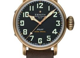 Zenith Pilot Type 20 Extra Special 29.2430.679/21.C753 (2023) - Black dial 45 mm Bronze case