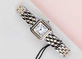 Cartier Panthère W2PN0018 (2026) - White dial 30 mm Gold/Steel case