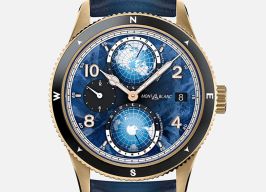 Montblanc 1858 129415 (2023) - Blue dial 42 mm Bronze case