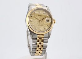 Rolex Datejust 36 16233 (1995) - Gold dial 36 mm Gold/Steel case