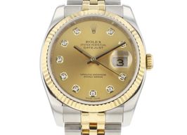 Rolex Datejust 36 116233 (2010) - 36 mm Gold/Steel case