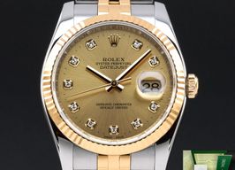Rolex Datejust 36 116233 (2007) - 36 mm Gold/Steel case