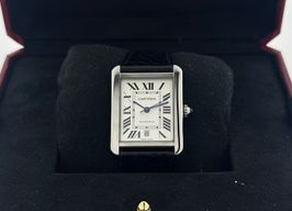 Cartier Tank Solo W5200027 (Unknown (random serial)) - Silver dial 31 mm Steel case