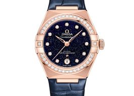 Omega Constellation 131.58.29.20.53.003 (2025) - Blue dial 29 mm Rose Gold case