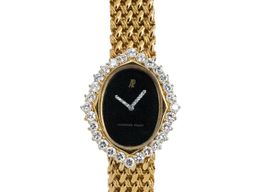 Audemars Piguet Vintage B336971 (1990) - Black dial Unknown Yellow Gold case