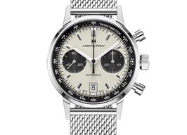 Hamilton Intra-Matic H38416111 (2024) - Silver dial 40 mm Steel case