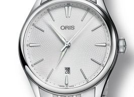 Oris Artelier Date 01 733 7721 4051-07 8 21 88 (2023) - Silver dial 40 mm Steel case