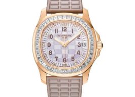 Patek Philippe Aquanaut 5072R-001 (2024) - Pink dial 36 mm Rose Gold case