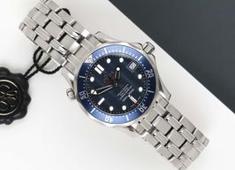 Omega Seamaster Diver 300 M 2222.80.00 (2010) - Blauw wijzerplaat 36mm Staal