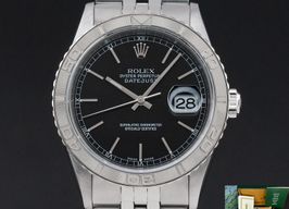 Rolex Datejust Turn-O-Graph 16264 (2001) - Black dial 36 mm Steel case