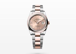 Rolex Datejust 36 126201 (2024) - Roze wijzerplaat 44mm Goud/Staal