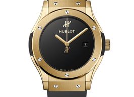 Hublot Classic Fusion 542.VX.1230.RX.MDM (2024) - Grey dial 42 mm Yellow Gold case