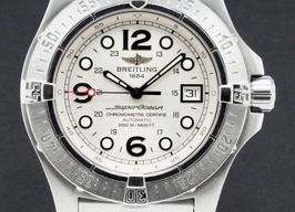 Breitling Superocean Steelfish A17390 (2007) - Zilver wijzerplaat 44mm Staal