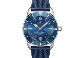 Breitling Superocean Heritage II 42 AB2010161C1S1 (2024) - Blauw wijzerplaat 42mm Staal