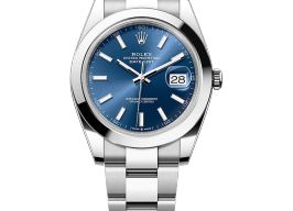 Rolex Datejust 41 126300 (2025) - Blue dial 41 mm Steel case