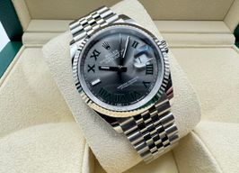 Rolex Datejust 36 126234 (2024) - Zilver wijzerplaat 36mm Staal