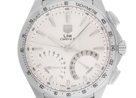 TAG Heuer Link Quartz CAT7011 (2017) - Silver dial 42 mm Steel case