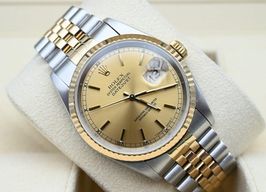 Rolex Datejust 36 16233 (1997) - Champagne dial 36 mm Gold/Steel case
