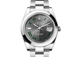 Rolex Datejust 41 126300-0013 (2024) - Grey dial 41 mm Steel case