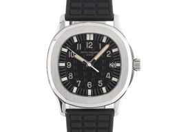 Patek Philippe Aquanaut 5064A-001 (Onbekend (willekeurig serienummer)) - Zwart wijzerplaat 37mm Staal